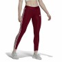 Pantalone Lungo Sportivo Adidas Loungewear Bordeaux Donna