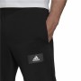 Pantalone per Adulti Adidas FeelVivid Nero Uomo