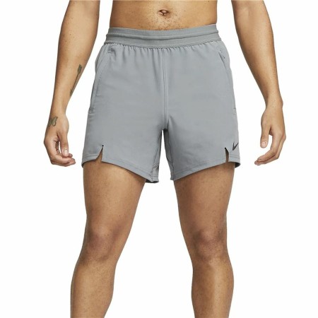 Pantaloni Corti Sportivi da Uomo Nike Pro Dri-FIT Flex Grigio