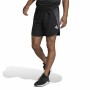 Pantaloni Corti Sportivi da Uomo Adidas Hiit Movement Nero 7"