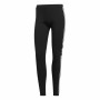 Leggings Sportivo da Donna Adidas Adicolor 3 Stripes Trefoil Nero