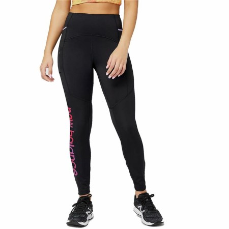 Leggings Sportivo da Donna New Balance Impact Run AT Heat Tight Donna Nero