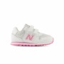 Scarpe Sportive per Bambini New Balance 500 Hook Loop Bianco