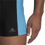 Costume da Bagno Uomo Adidas Three-second Nero