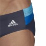 Costume da Bagno Uomo Adidas Colorblock Blu scuro