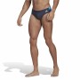 Costume da Bagno Uomo Adidas Colorblock Blu scuro