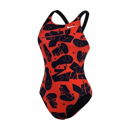 Costume da Bagno Donna Nike Fastback Rosso