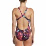 Costume da Bagno Donna Nike Fastback flora Porpora