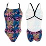 Costume da Bagno Donna Turbo Turbo Energy Animal-Fluor Azzurro