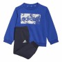 Completo Sportivo per Bambini Adidas Essentials Bold Azzurro