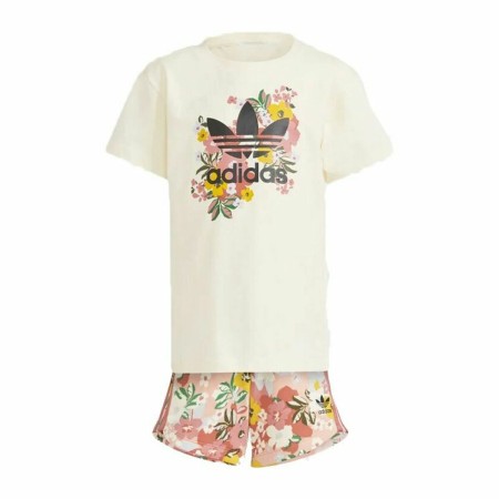 Completo Sportivo per Bambini Adidas Studio London Floral Beige