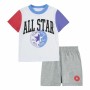 Completo Sportivo per Bambini Converse Blocked Bianco