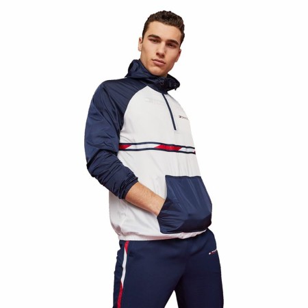 Giacca Sportiva da Uomo Tommy Hilfiger Colour-Blocked Blu scuro