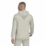 Felpa con Cappuccio Uomo Adidas Essentials Beige