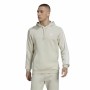 Felpa con Cappuccio Uomo Adidas Essentials Beige