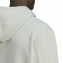 Felpa con Cappuccio Uomo Adidas Essentials GL Bianco