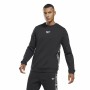 Felpa senza Cappuccio Uomo Reebok RI Tape Crew Nero