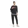 Felpa senza Cappuccio Donna Reebok Vector Graphic Crew Nero