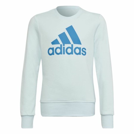 Felpa senza Cappuccio da Bambina Adidas Essentials Azzurro Chiaro