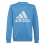 Felpa senza Cappuccio da Bambina Adidas Essentials Azzurro