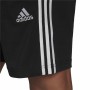 Pantaloni Corti Sportivi da Uomo Adidas Essentials 3 Stripes Aeroready Nero