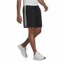 Pantaloni Corti Sportivi da Uomo Adidas Essentials 3 Stripes Aeroready Nero