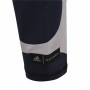 Pantalone Lungo Sportivo Adidas Bianco Donna Nero