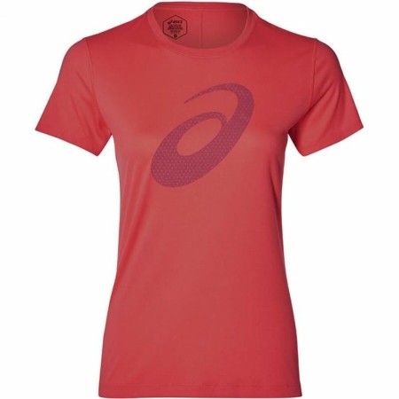 Maglia a Maniche Corte Donna Asics SS Graphic Rosso