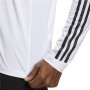 Maglia Adidas Techfit Fitted 3 Bandas Bianco