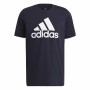 Maglia Essentials Big Logo Adidas Legend Ink Azzurro