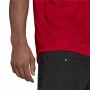 Maglia Aeroready Designed To Move Adidas Designed To Move Rosso