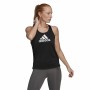 Canotta Donna Adidas Aeroready D2M Nero