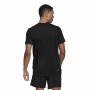 Maglia a Maniche Corte Uomo Adidas Aeroready D2M Sport Nero