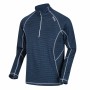 Maglia a Maniche Lunghe Uomo Regatta Yonder Half-Zip Blu scuro