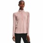 Maglia a Maniche Corte Donna Under Armour Tech 1/2 Zip Rosa