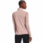 Maglia a Maniche Corte Donna Under Armour Tech 1/2 Zip Rosa