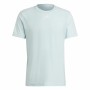 Maglia Adidas 3-Bar Graphic Azzurro Chiaro