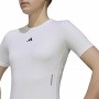 Maglia a Maniche Corte Donna Adidas Techfit Training Bianco