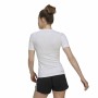 Maglia a Maniche Corte Donna Adidas Techfit Training Bianco