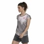 Maglia a Maniche Corte Donna Adidas Grigio scuro