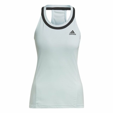 Canotta Donna Adidas Club Tennis Blu cielo