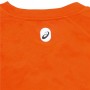 Maglia a Maniche Lunghe Uomo Asics Hermes Arancio