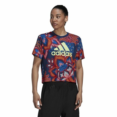 Maglia a Maniche Corte Donna Adidas FARM Rio Graphic