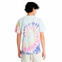 Maglia a Maniche Corte Uomo Vans Rainbow Spiral Ciano