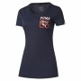 Maglia a Maniche Corte Donna Puma Style Athl Tee Blu scuro