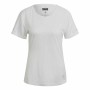 Maglia a Maniche Corte Donna Adidas Run It Bianco