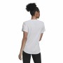 Maglia a Maniche Corte Donna Adidas Run It Bianco