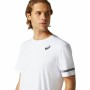 Maglia a Maniche Corte Uomo Asics Court Bianco