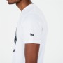 Maglia a Maniche Corte Uomo New Era Essential Visor Sticker Bianco