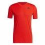 Maglia a Maniche Corte Uomo Adidas Tiro Winterized Rosso